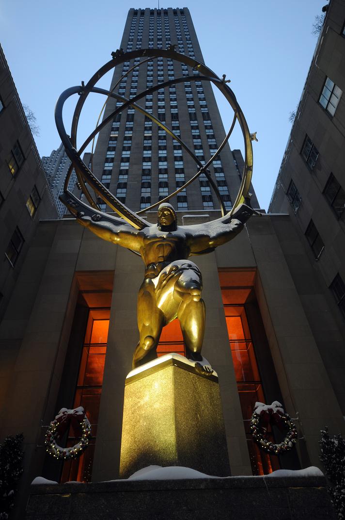 Atlas, on Rockefeller Plaza